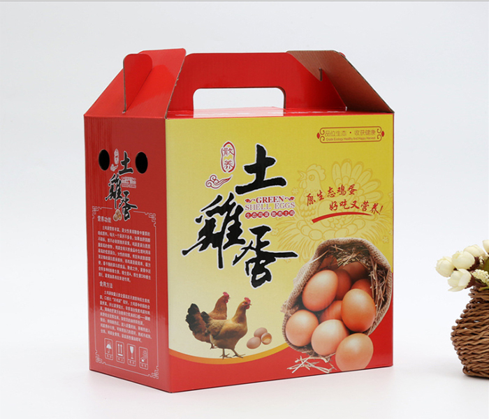 土雞蛋禮盒包裝定制！